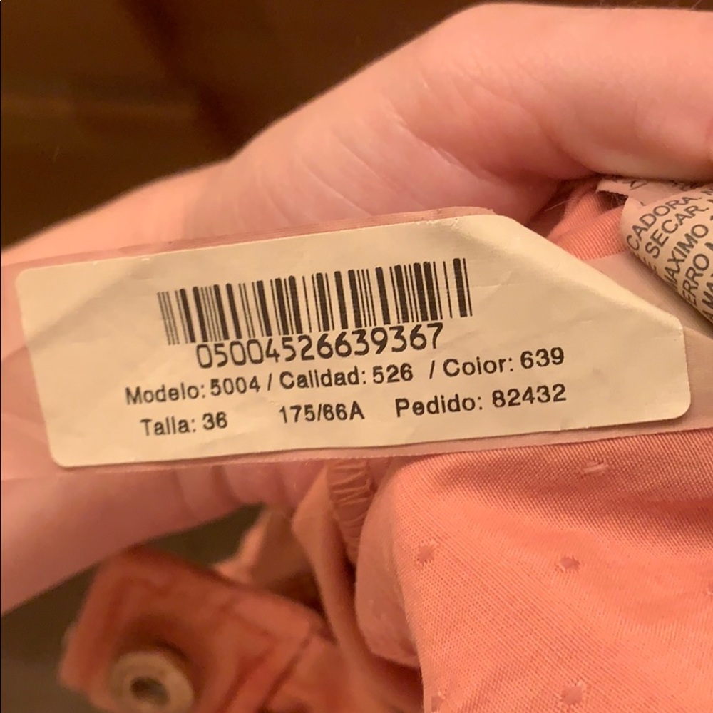 Orange denim pants - Picture 4 of 4